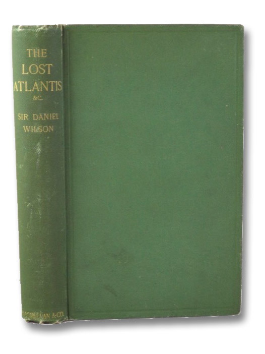 The Lost Atlantis and Other Ethnographic Studies, Wilson, Daniel; Wilson, Sybil (Preface) The Lost Atlantis and Other Ethnographic Studies, Wilson, Daniel; Wilson, Sybil (Preface)