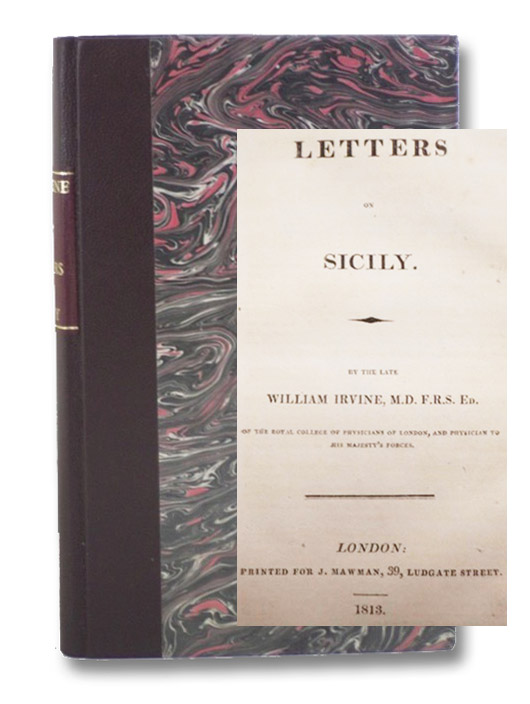 Letters on Sicily., Irvine, William Letters on Sicily., Irvine, William