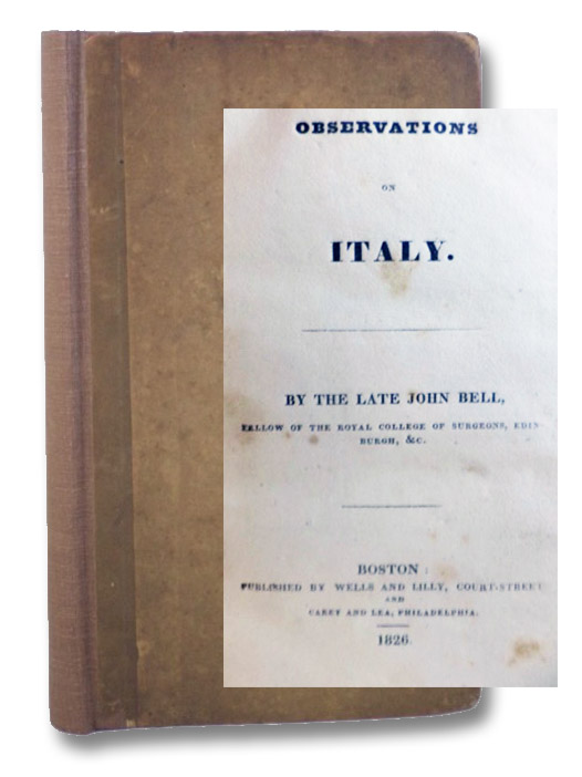 Observations on Italy., Bell, John Observations on Italy., Bell, John