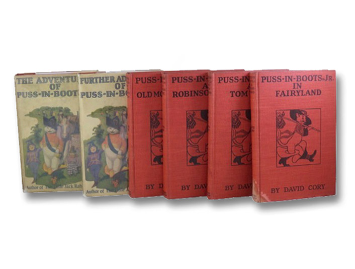 Puss-in-Boots, Jr. 6 Volume Set: The Adventure of Puss-in-Boots, Jr.; Further Adventures of Puss-in-Boots, Jr.; Puss-in-Boots, Jr. and Robinson Crusoe; Puss-in-Boots, Jr. in Fairyland; Puss-in-Boots, Jr. and Old Mother Goose; Puss-in-Boots, Jr. and Tom Thumb, Cory, David Puss-in-Boots, Jr. 6 Volume Set: The Adventure of Puss-in-Boots, Jr.; Further Adventures of Puss-in-Boots, Jr.; Puss-in-Boots, Jr. and Robinson Crusoe; Puss-in-Boots, Jr. in Fairyland; Puss-in-Boots, Jr. and Old Mother Goose; Puss-in-Boots, Jr. and Tom Thumb, Cory, David