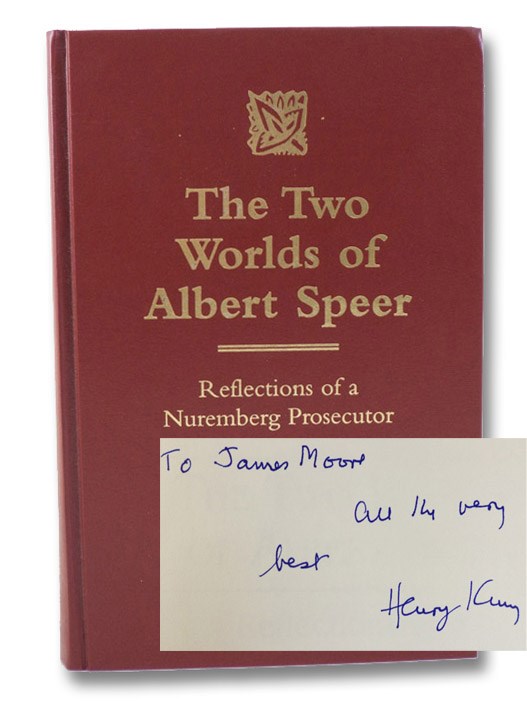 The Two Worlds of Albert Speer: Reflections of a Nuremberg Prosecutor, King, Henry T.; Elles, Bettina The Two Worlds of Albert Speer: Reflections of a Nuremberg Prosecutor, King, Henry T.; Elles, Bettina