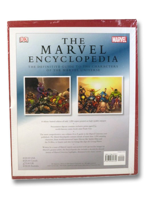 The Marvel Encyclopedia: The Definitive Guide to the Characters of the Marvel Universe, Wallace, Daniel; Brevoort, Tom; Darling, Andrew J.; DeFalco, Tom; Sanderson, Peter; Teitelbaum, Michael The Marvel Encyclopedia: The Definitive Guide to the Characters of the Marvel Universe, Wallace, Daniel; Brevoort, Tom; Darling, Andrew J.; DeFalco, Tom; Sanderson, Peter; Teitelbaum, Michael