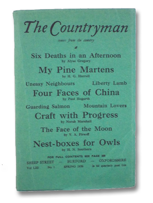 The Countryman: A Quarterly Non-Party Review and Miscellany of Rural Life and Work for the English-Speaking World (Vol. LIII, No. 1, Spring 1956), Cripps, John (Editor) The Countryman: A Quarterly Non-Party Review and Miscellany of Rural Life and Work for the English-Speaking World (Vol. LIII, No. 1, Spring 1956), Cripps, John (Editor)