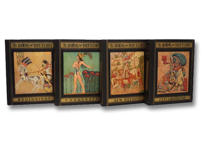 My Book of History: A Picturesque Tale of Progress, in Four Volumes: Beginnings; Conquests; New Nations; Explorations, Miller, Olive Beaupre; Baum, Harry Neal My Book of History: A Picturesque Tale of Progress, in Four Volumes: Beginnings; Conquests; New Nations; Explorations, Miller, Olive Beaupre; Baum, Harry Neal
