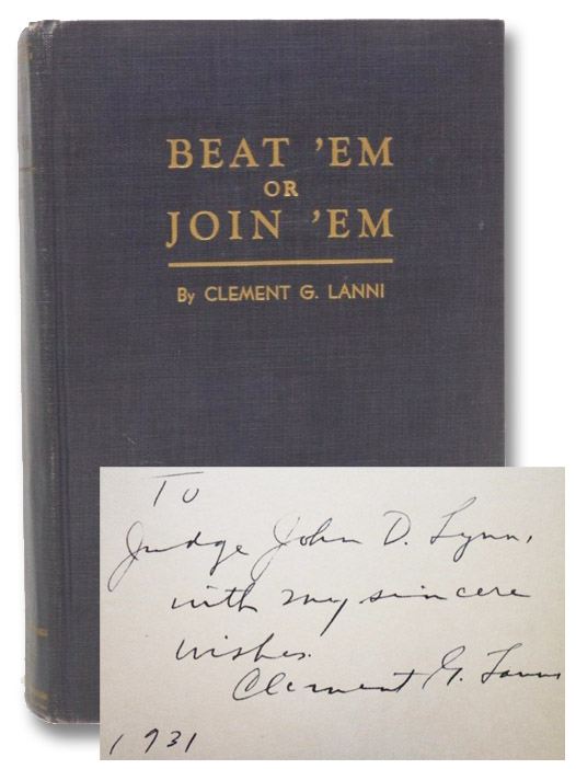 Beat 'em or Join 'em, Lanni, Clement G. Beat 'em or Join 'em, Lanni, Clement G.
